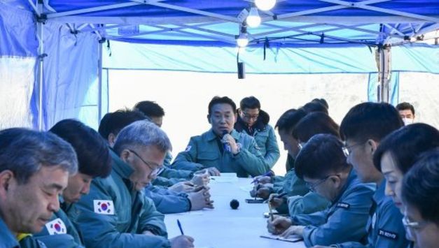 포천시, 공군 전투기 오폭사고 대응 상황 현장 보고회 개최