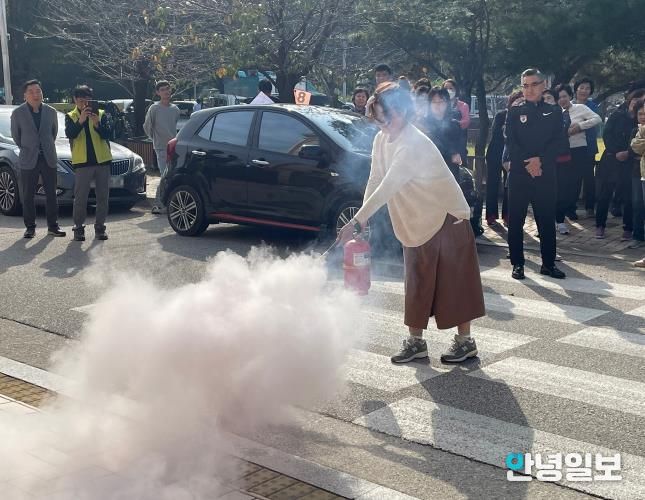 포천시복지마을협의회, 합동 소방 훈련 실시