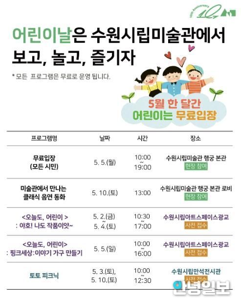 어린이날 안내 이미지