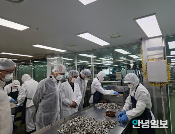 경기도농수산진흥원, 학교급식 수산물 공급업체 현장점검 결과, 위생·품질 양호