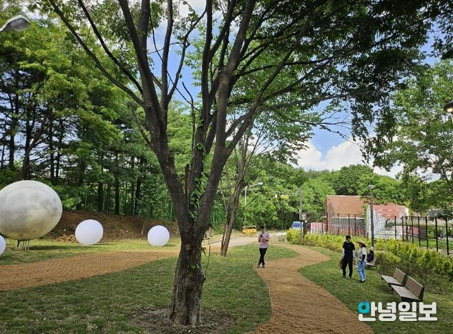 성남 두물길 내 담빛쉼터