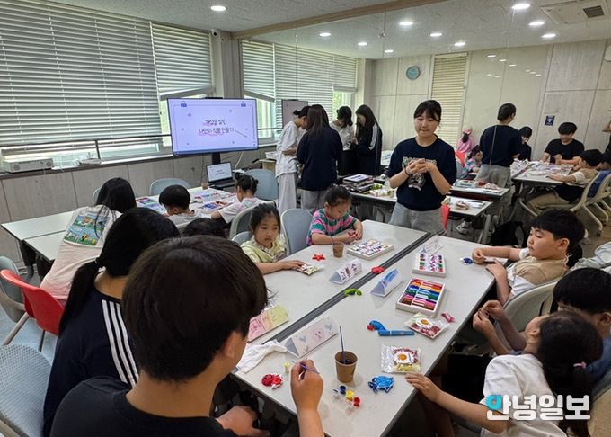 광정동청소년문화의집 청소년동아리 ‘힐링팔레트’, 청소년 주도형 재능나눔 활동 실현