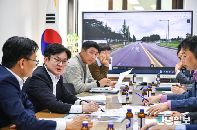 골드라인 TF를 운영 중인 김병수 시장