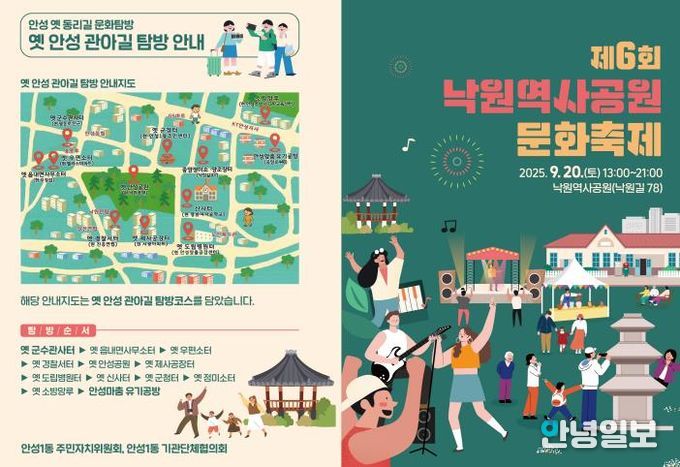 제6회 안성시 낙원역사공원 문화축제 개최