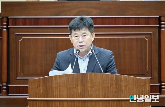 연천군의회 박운서 의원, 5분 자유발언