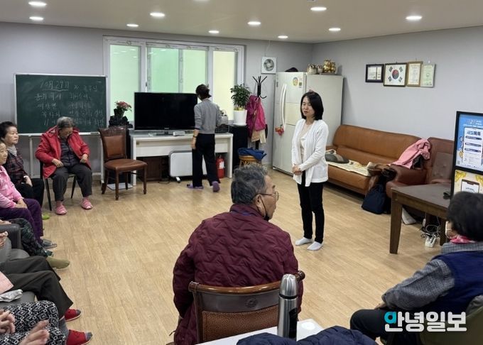 수원시 장안구 정자1동, 디지털 취약계층을 위한 새빛톡톡 홍보 실시