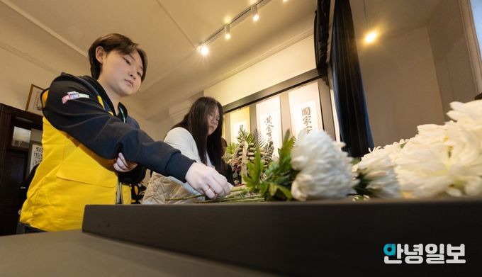 중국 내 유적지 탐방 현장