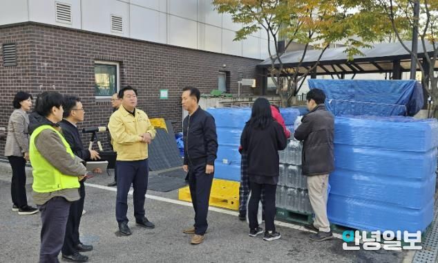 시흥시, 물왕배수지 일대 상수관로 누수 긴급대응 “퇴수작업ㆍ시민 비상급수 지원”