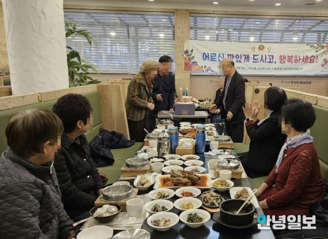 수원시 팔달구 화서1동, 홀몸어르신께 생신상으로 온기 전해