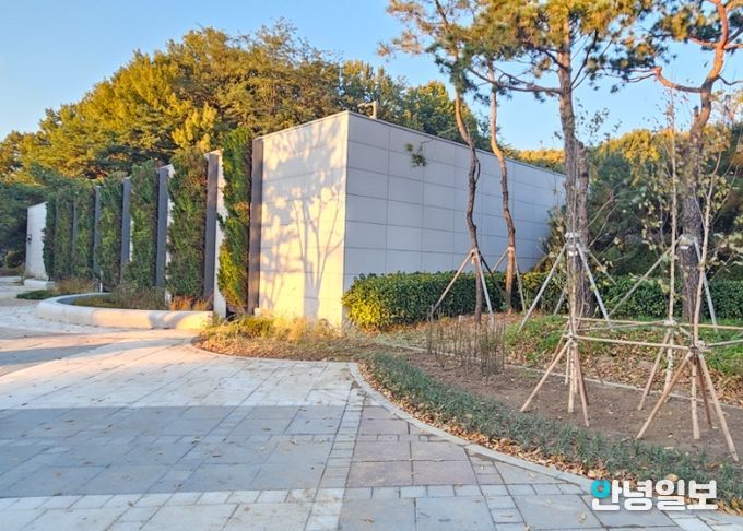 수직정원 조성 후