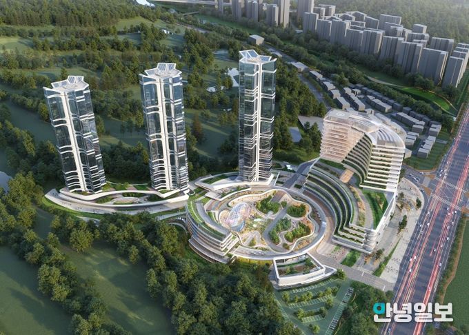 동탄병원 조감도