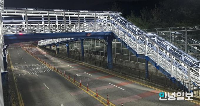 오산시, 가수초 보도육교·매홀중 통학로 캐노피 설치 완료…학생 안전·보행 환경 크게 개선