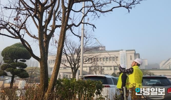 의정부시, 불법현수막 잔여 끈 일제정비 실시