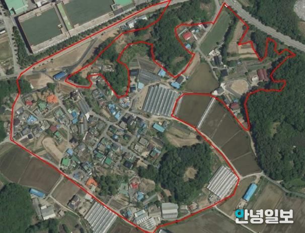 구암지구 위치도