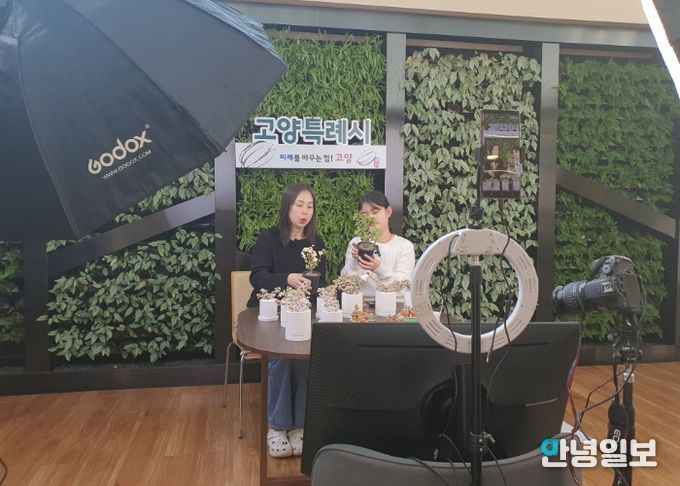 쇼호스트와 함께 진행한 실전 라이브 커머스 방송