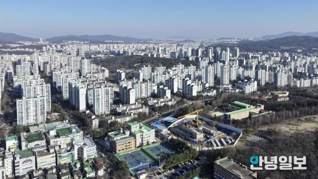 분당 노후계획도시 전경