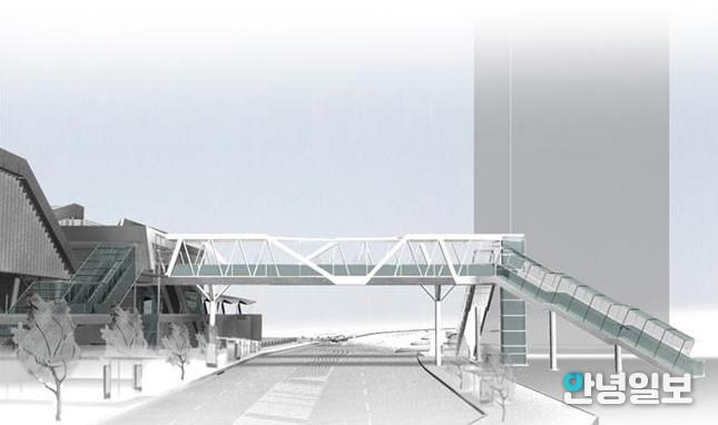 금릉역 보행육교 계획안