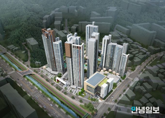 양지마을 주거재생혁신지구 사업 조감도