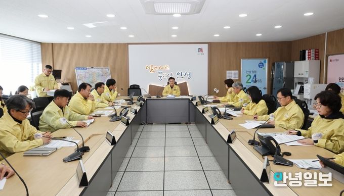 안성시 돼지농장 아프리카돼지열병 발생에 따른 총력 대응