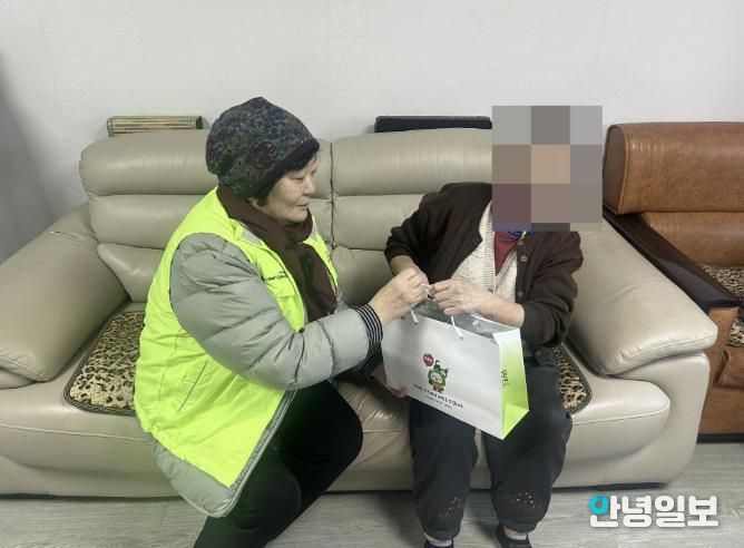 생연1동, 한파 대응 기초연금 단독 보장가구 안부 확인 실시