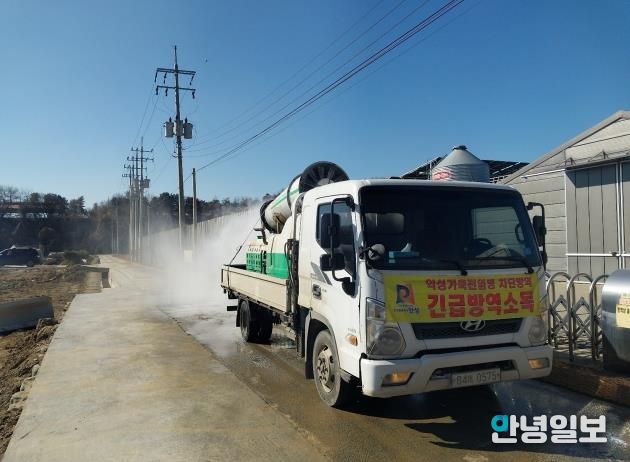 안성시, 고향을 지키는 설 명절 재난형 가축전염병 특별방역 추진