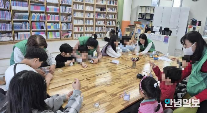 수원시 권선구 호매실동 새마을문고, 설맞이‘알록달록 예쁜 한복 만들기 ’프로그램 운영