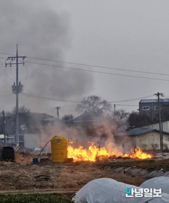 파주시, 봄철 폐기물 불법소각 집중 단속
