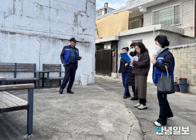 신장2동 주민자치회, 주민참여예산 사업 대상지 현장 활동