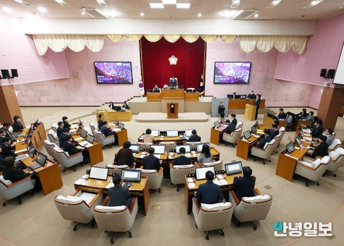 안양시의회, 제309회 임시회 개회