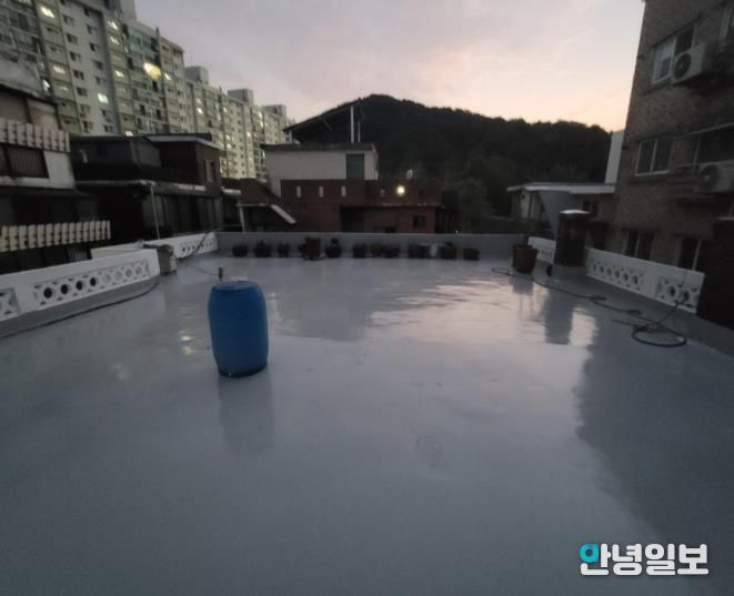 옥상방수(공사후)