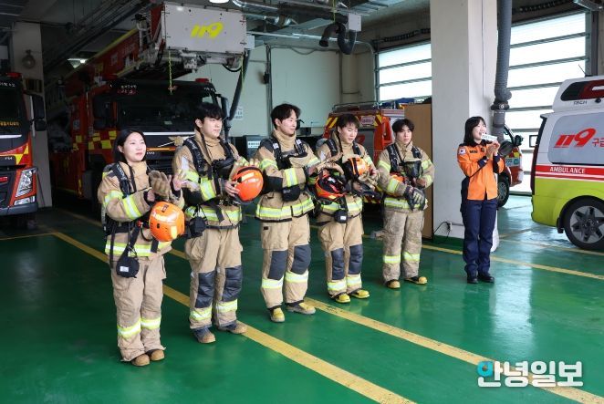 가평소방서, 소방홍보 콘텐츠 '나는 소방관이다' 촬영 진행