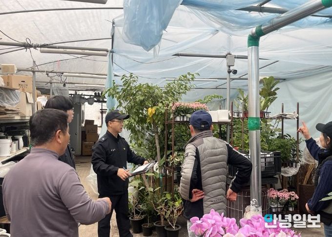 광명소방서, 봄철 비닐하우스 화재위험 사전 제거 위한 안전관리 강화