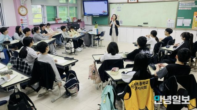 군포문화재단 군포시평생학습원, 초등학교 대상 찾아가는 자원순환교육 한번더제작소 운영