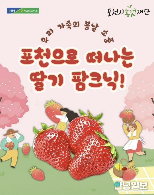 포천시농업재단, ‘포천으로 떠나는 딸기 팜크닉’ 성황리 운영